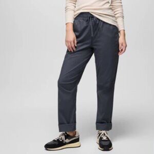 Prana Palisades Ripstop Elastic Waist Pant size M - Dark Gray